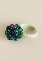 Green sugar head small ring